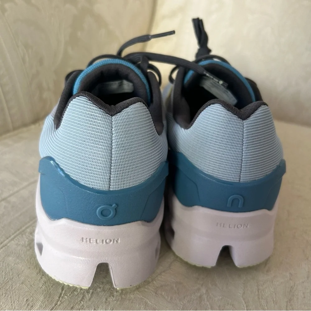 NEW Womens On Running Cloudstratus Chambray Lavender Size 9.5 Shoes Sneakers - Picture 8 of 11